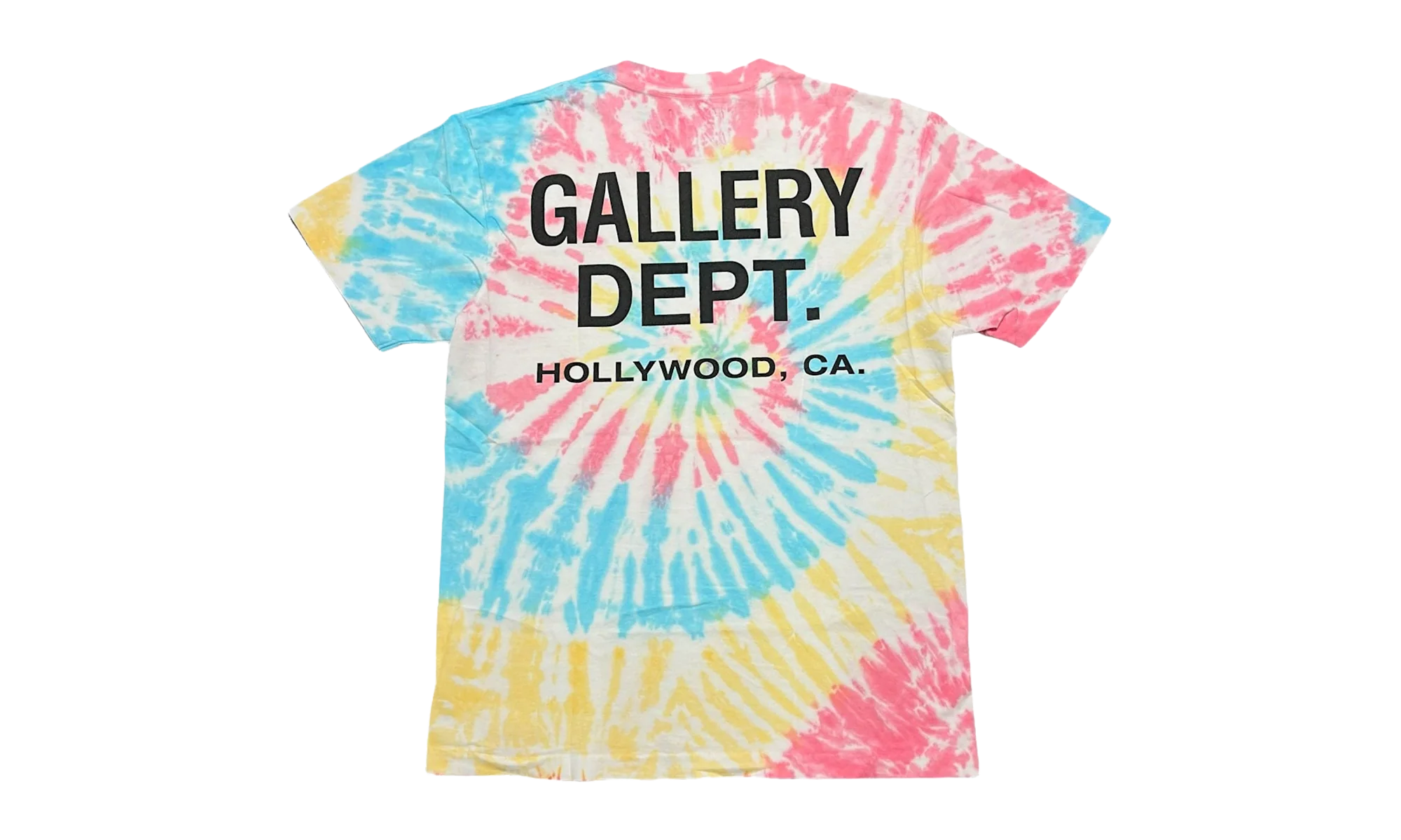 Repurposed French Logo Short Sleeve Tee Shirt "Tie Dye" FTT 10013R TIDY - Image 2