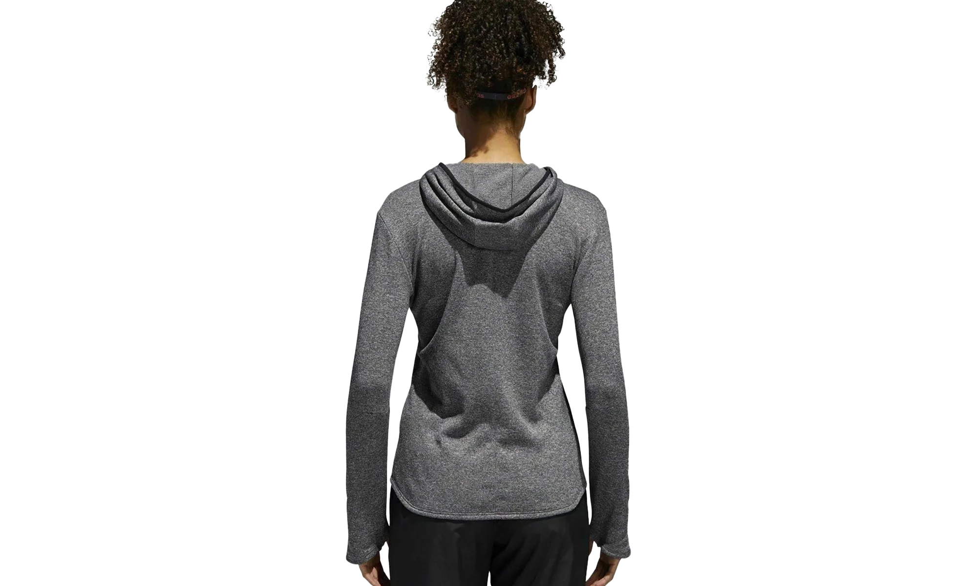 Response Hoodie WMNS "Grey" BK3161 - Image 2