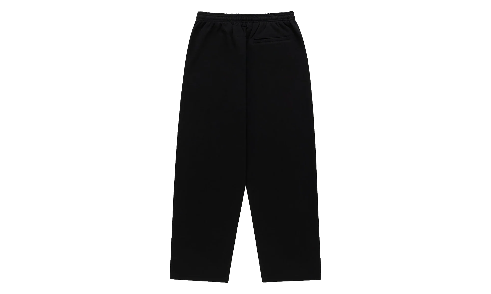 Rhinestone Script Wide Leg Sweatpants "Black" SP5der352 - Image 2