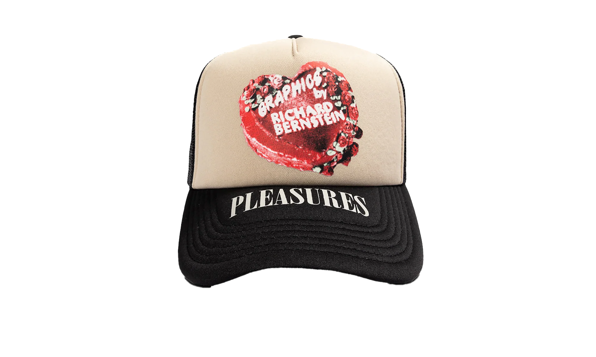 Richard Bernstein Cake Trucker Snapback Hat "Black" P25W059-BLK