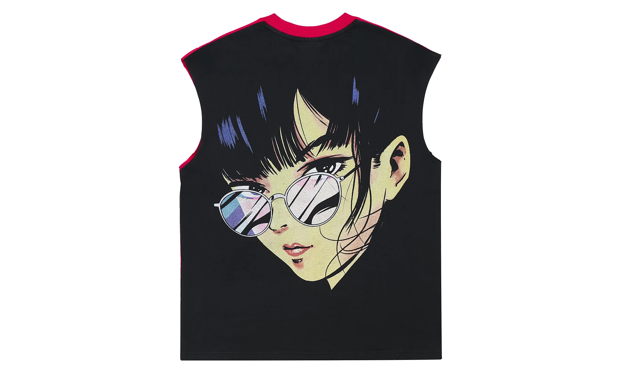 Ride Sleeveless Tee "Red" 851 4308 RED - Image 2