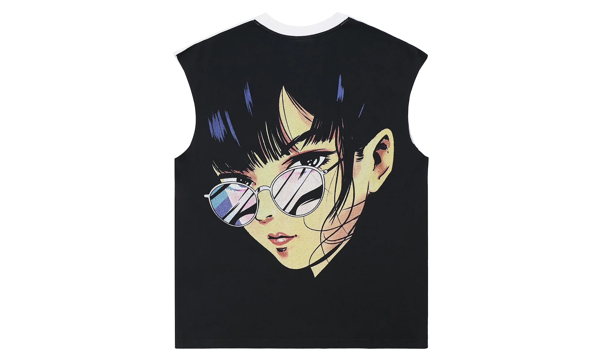 Ride Sleeveless Tee "White" 851 4308 WHT - Image 2