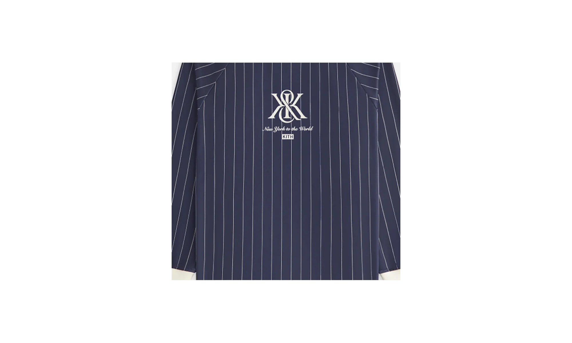 Ridley Crest 'NY To The World' Navy L/S Top WMNS "Navy" khw030638 413 - Image 2