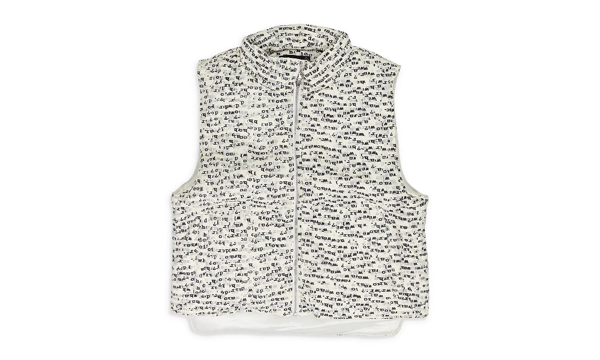 RIPPLE VEST "OFF-WHITE" 11300820019