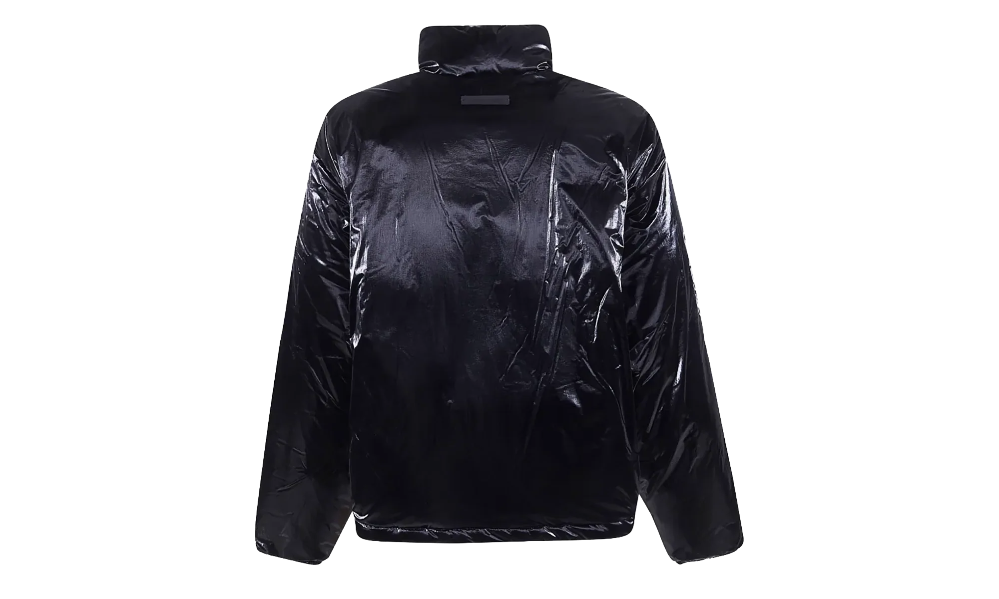 Ripstop Nylon Puffer Jacket "Metallic Black" 202HO258181F - Image 2