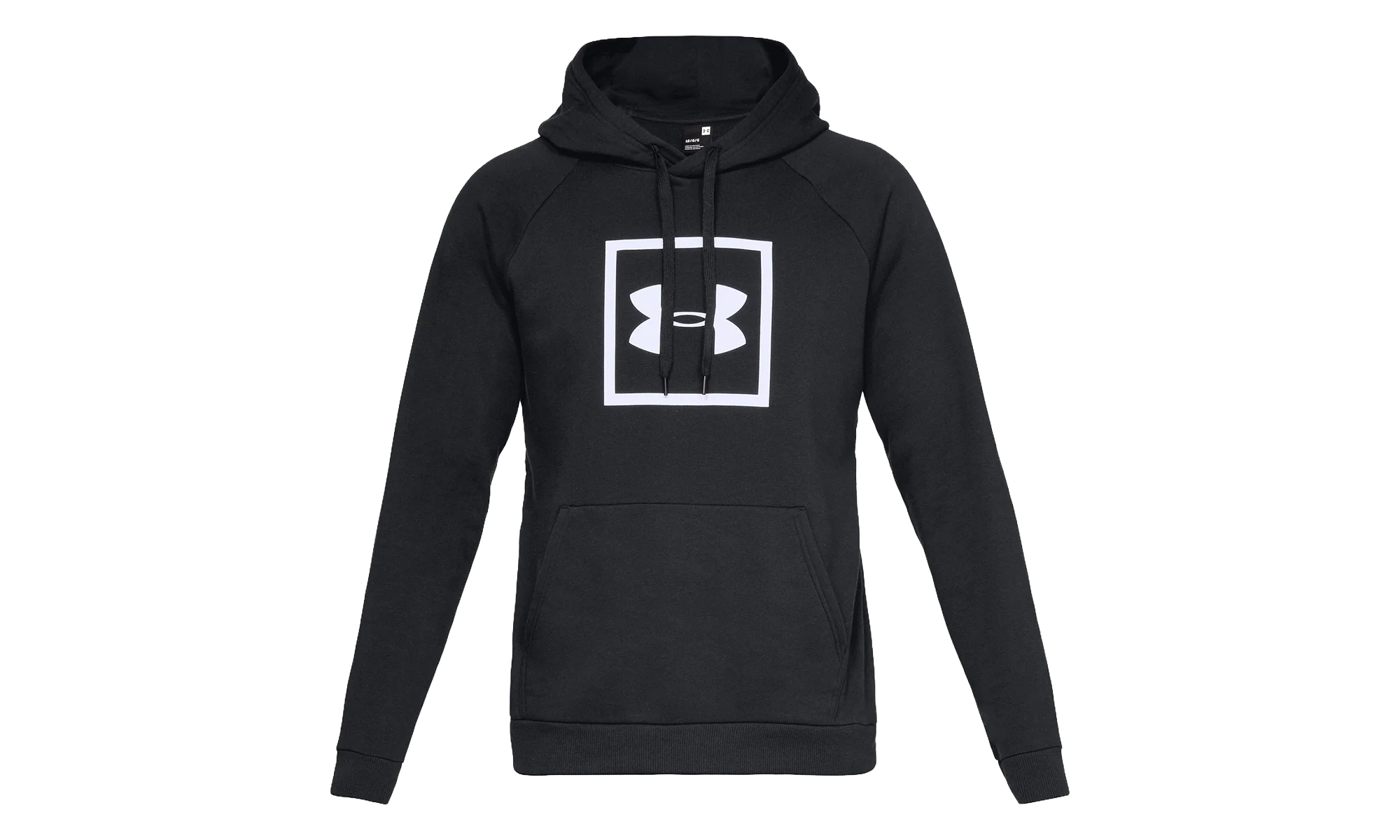 Rival Fleece Box Logo Hoodie "Black / White" 1329745 001 - Image 3