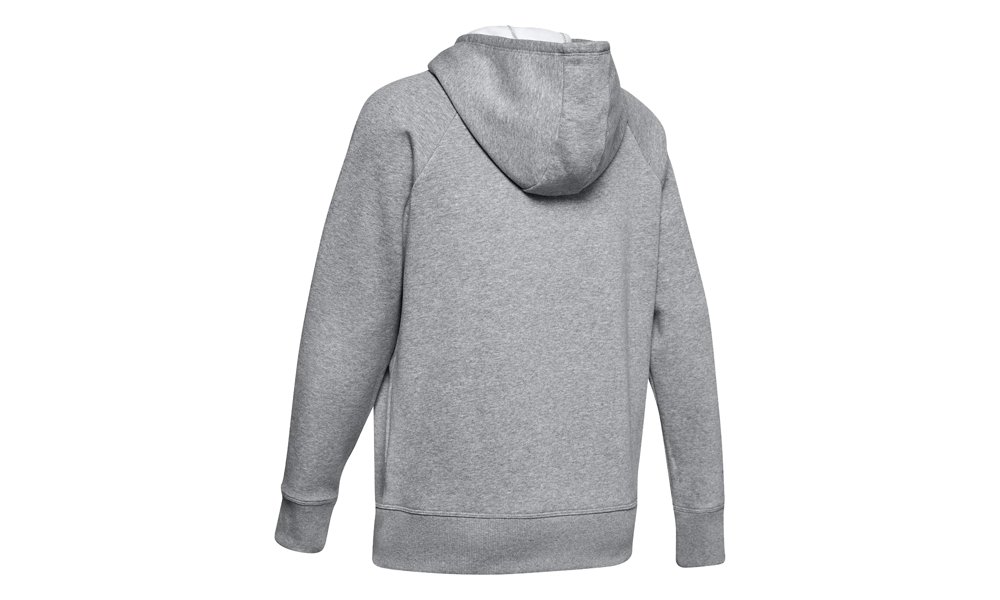 Rival Fleece Sportstyle Hoodie WMNS "Steel Medium Heather / Black" 1348559 035 - Image 2