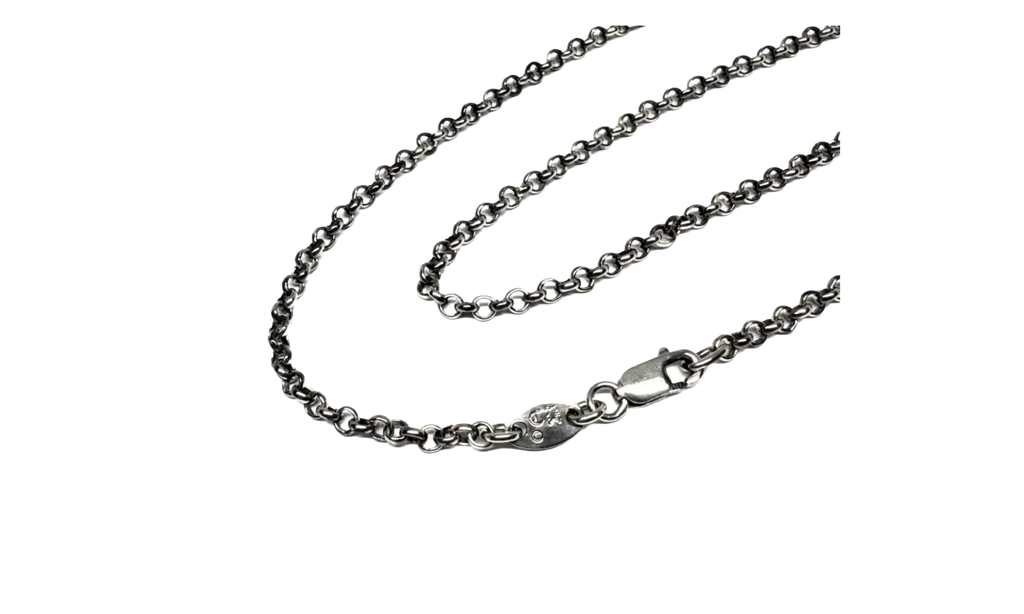 Roll Chain Necklace SV925 "Silver" CHRM0744 - Image 2