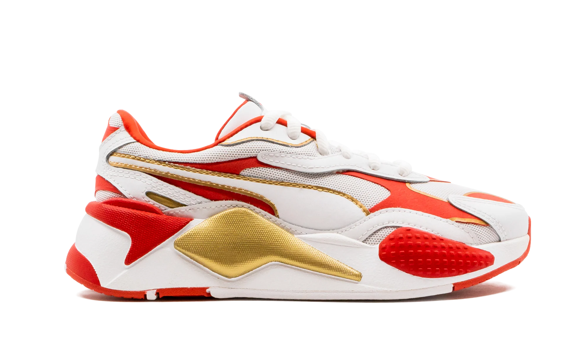 RS-X³ VARSITY WMNS "White / Red / Gold" 373490 01 - Image 6