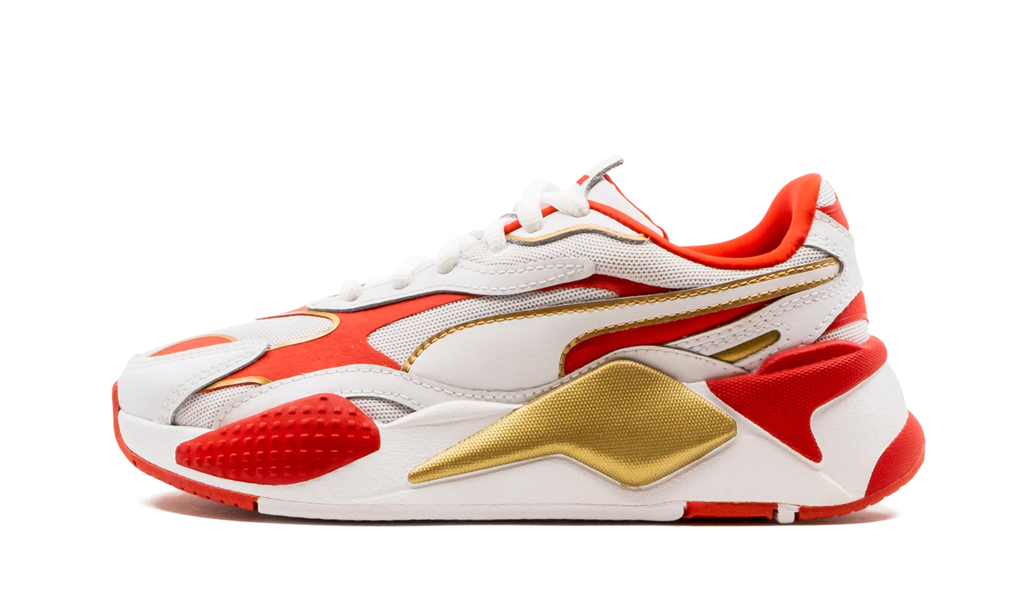 RS-X³ VARSITY WMNS "White / Red / Gold" 373490 01 - Image 8