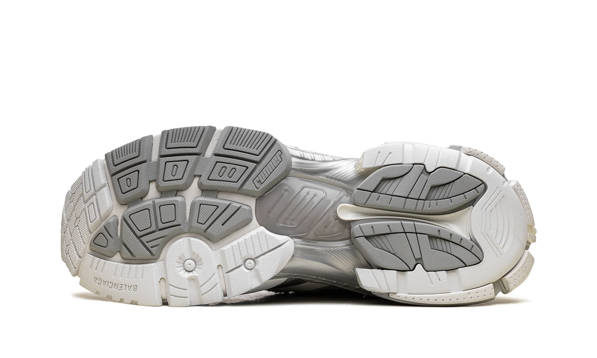 Runner Sneaker "Worn-Out - White Silver" 779066 W3RXP 9110 - Image 5