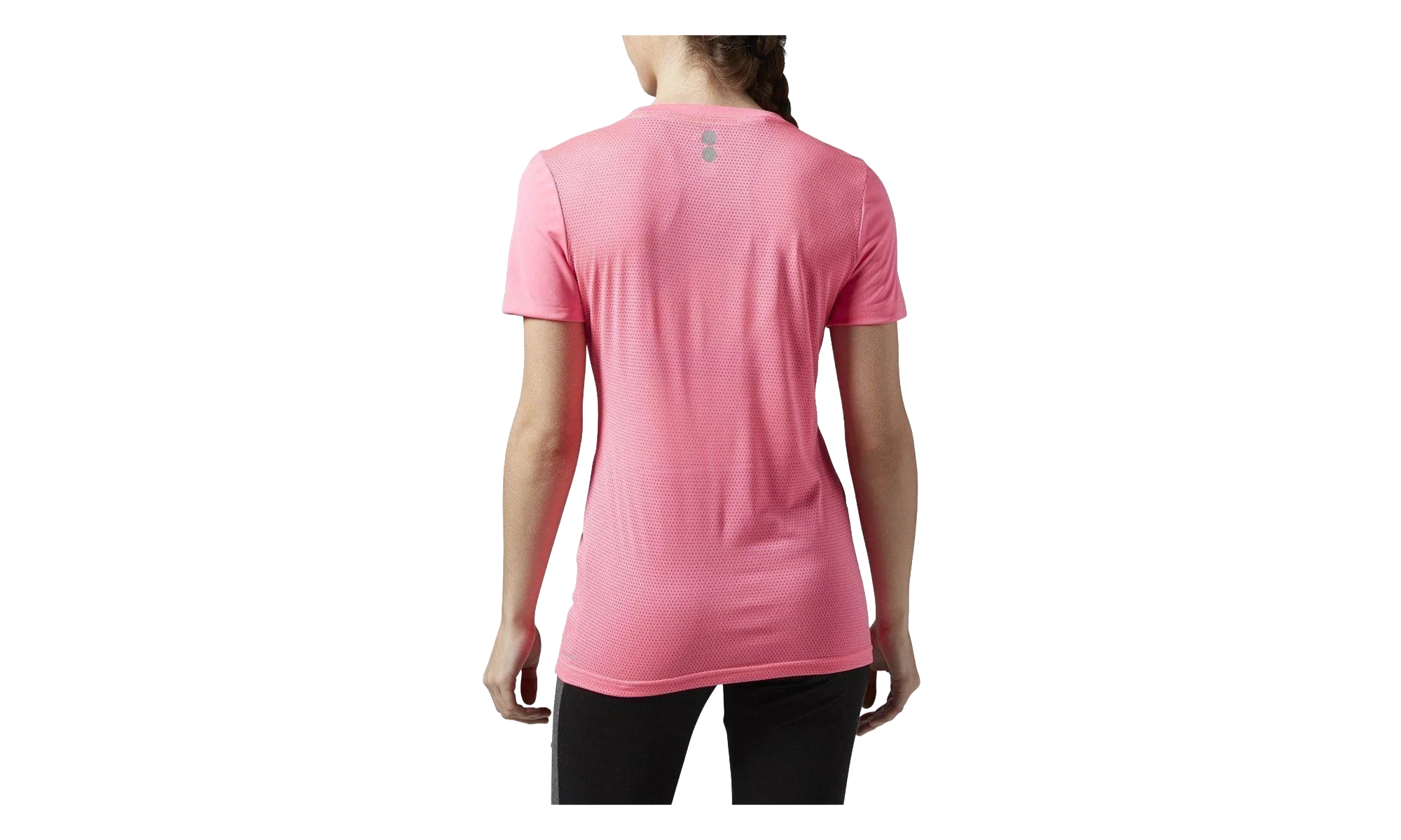 Running Essential Tee WMNS "Poison Pink" AX9499 - Image 2