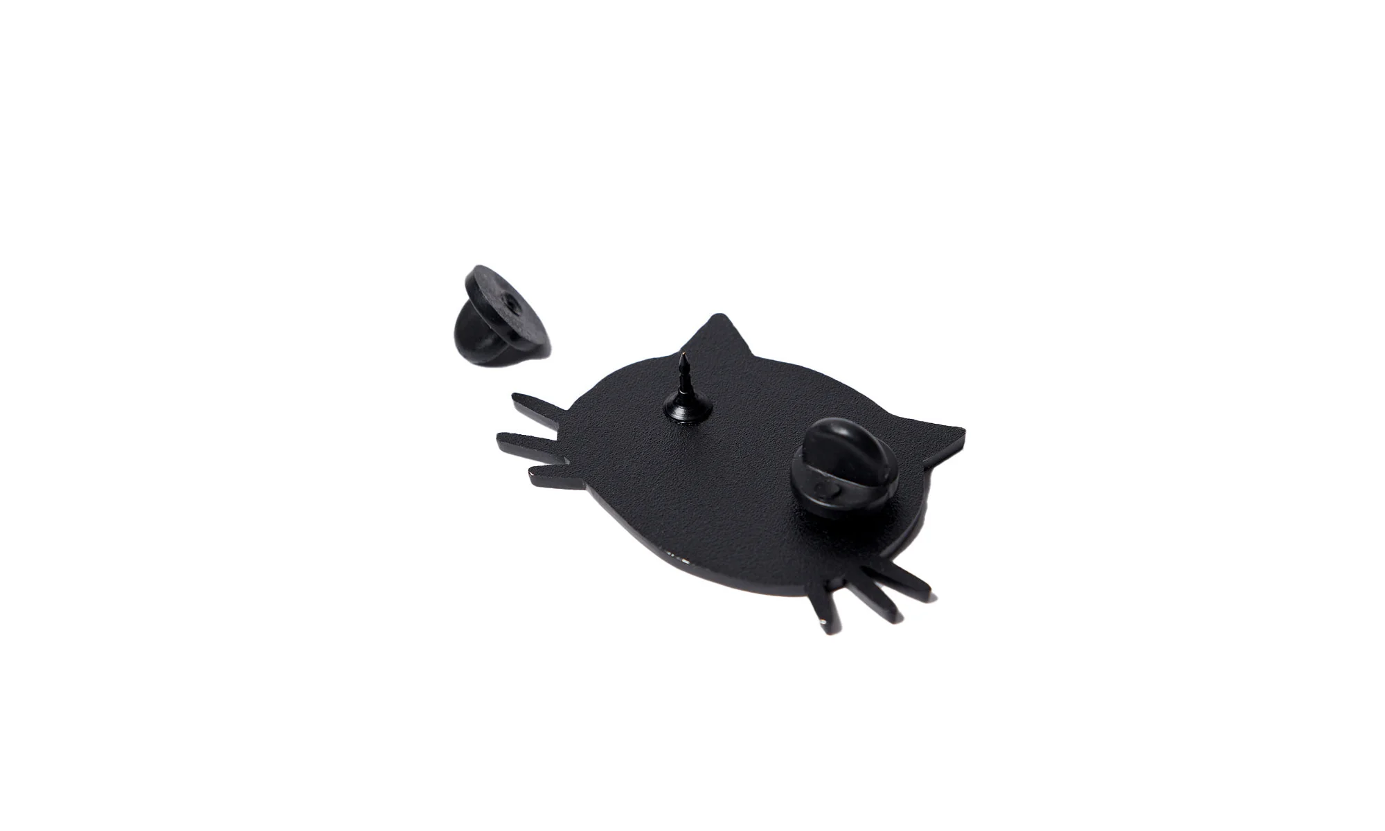 Sad Cat Enamel Pin "Orange" 53566 - Image 2