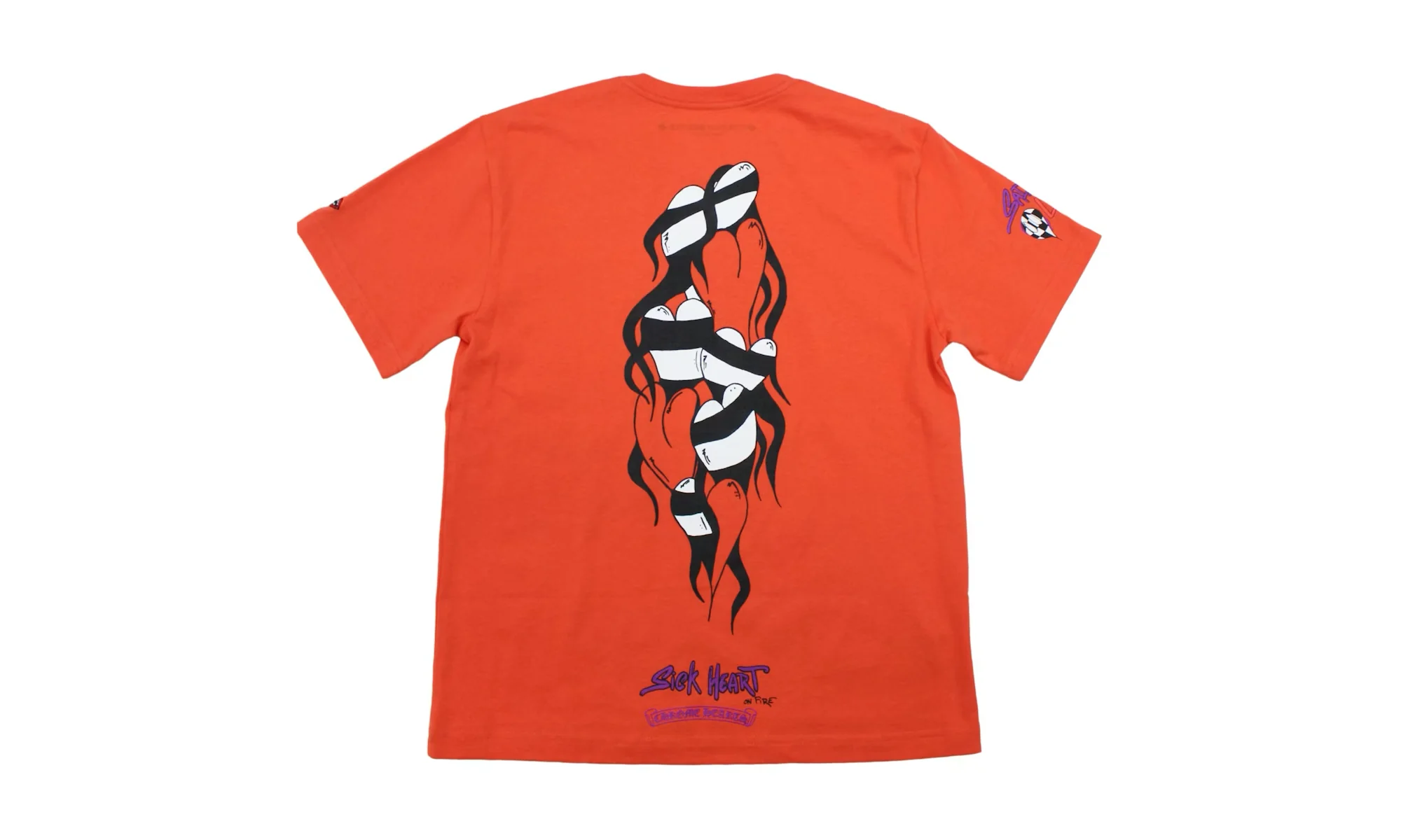 Sadistic Lipstick SS Tee "Matty Boy - Orange" CHRM0673 - Image 2