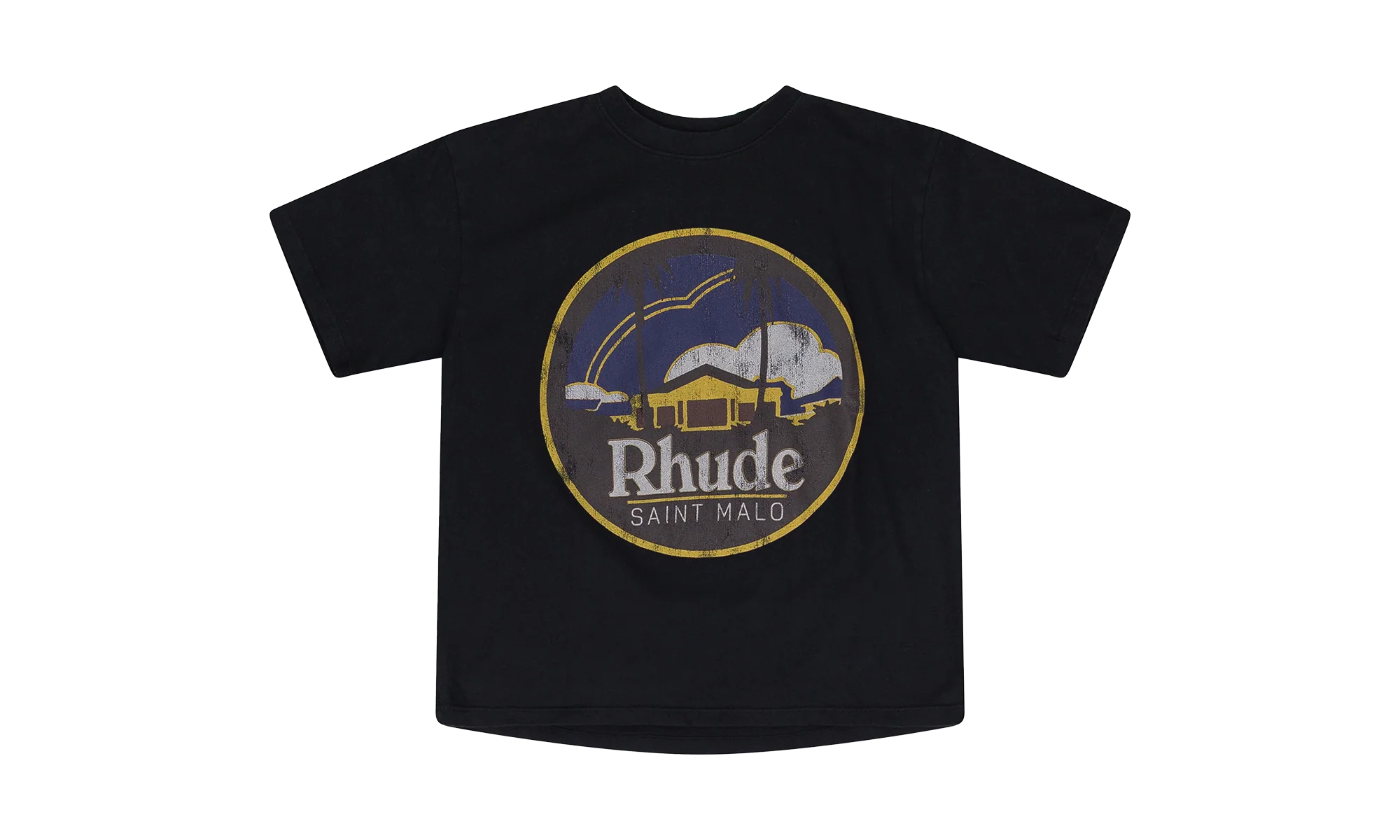 SAINT MALO T-SHIRT "BLACK" RHSS24TT17012610 VTB