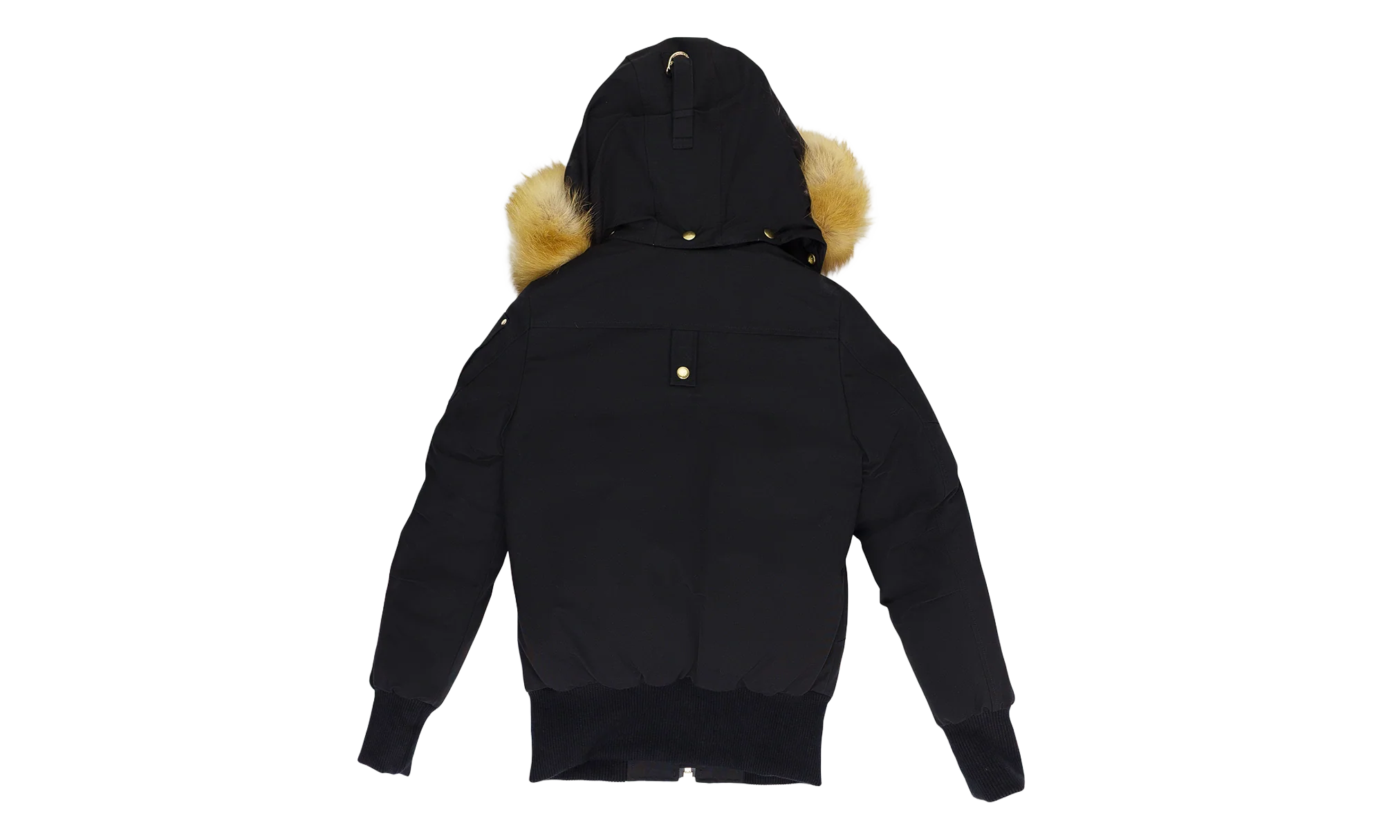 Sainte Flavie Bomber Jacket "Black / Gold" MSK-WOTW-0026 - Image 2