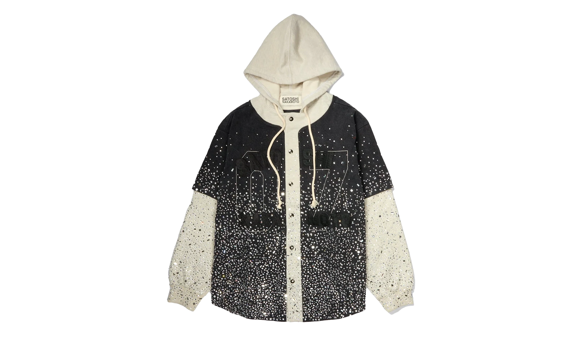 Satoshi Nakamoto Shattered Glass "Knapp Ranch Hoodie Black" FW25HO008BLK