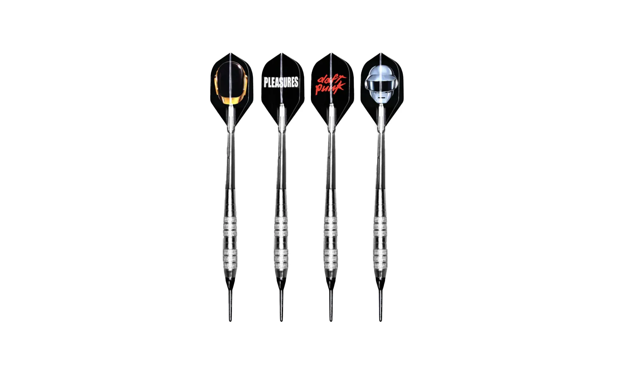 Schematic Dart Board "Daft Punk - Black" P25DP028 BLK - Image 2