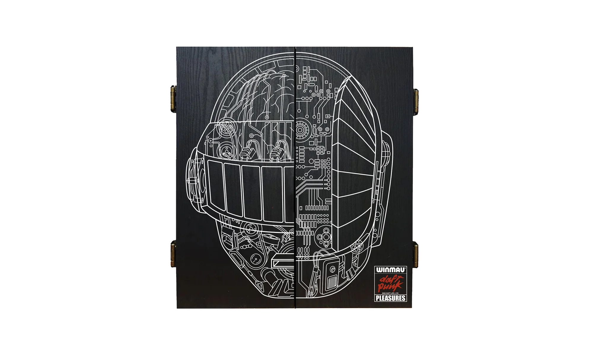 Schematic Dart Board "Daft Punk - Black" P25DP028 BLK - Image 3