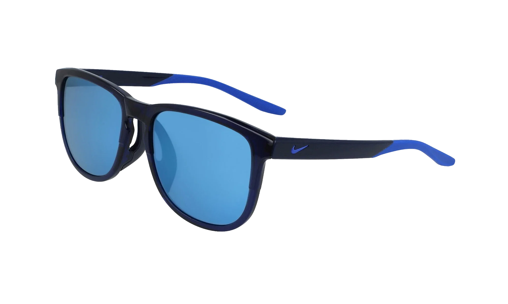 Scope M Asian Fit Sunglasses "Midnight Navy / Racer Blue / Grey / Frozen Blue Mirror" CW4724 410 - Image 2