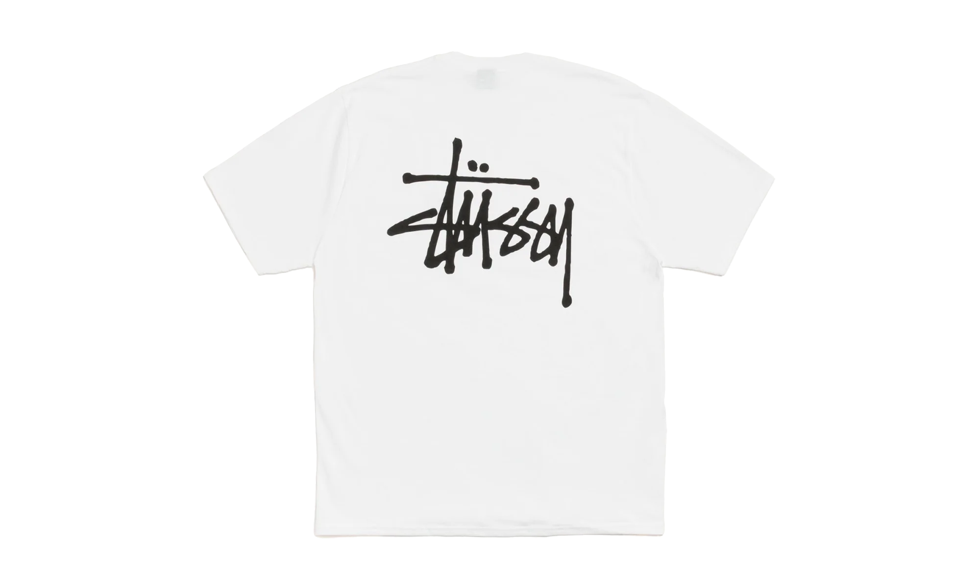Script Logo Tee "Off White" STUS80 - Image 2