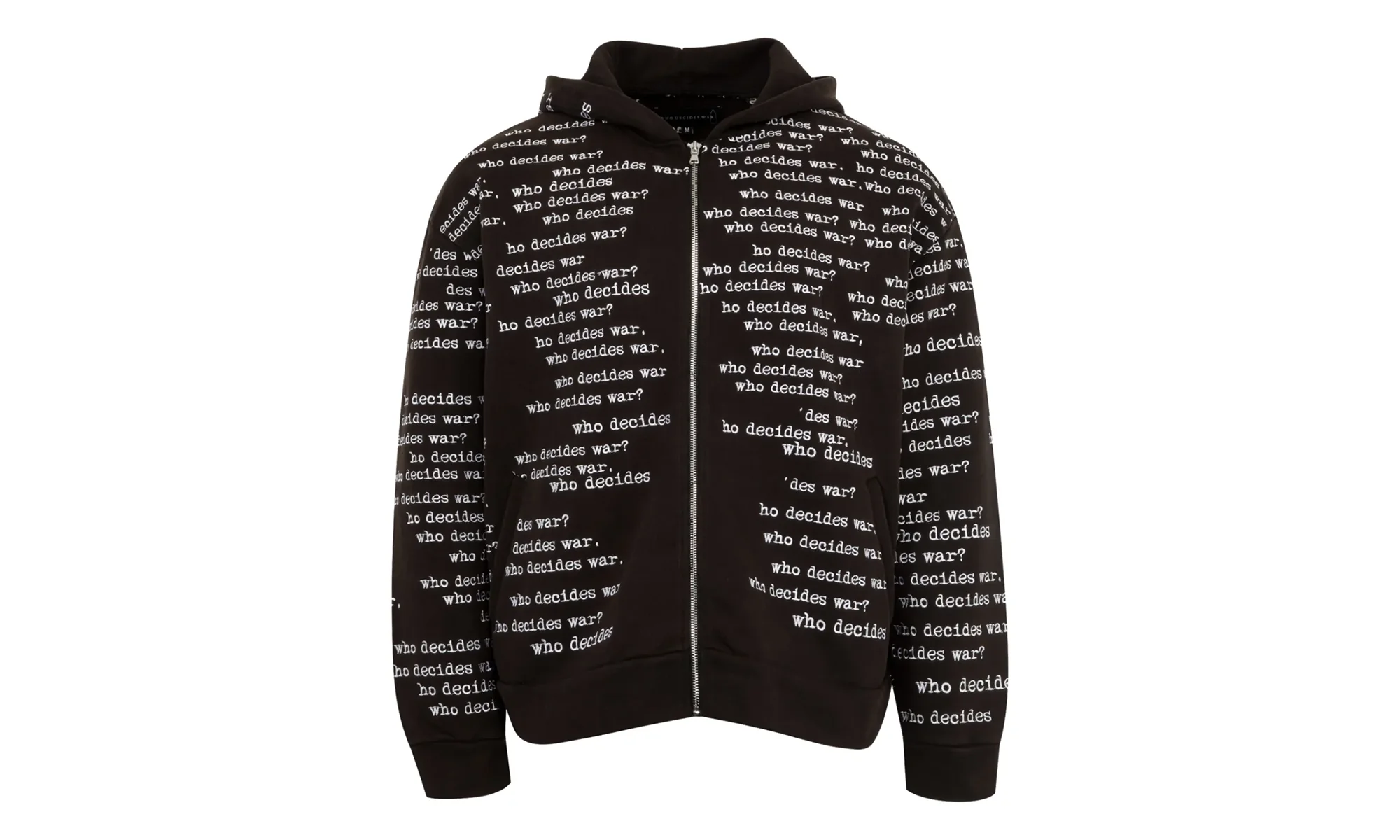 Scripture Zipper Pullover "Coal" 1110380002FW24