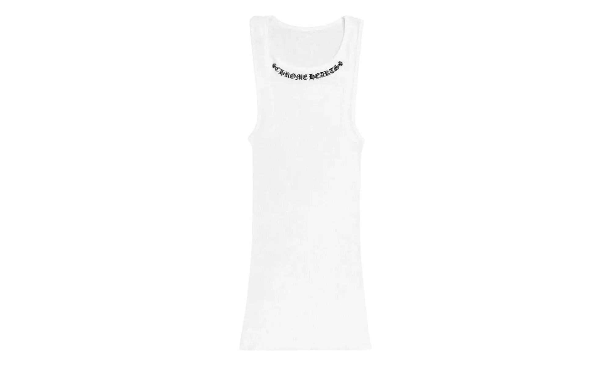 Scroll Logo Rib Tank "White" CHRM0572