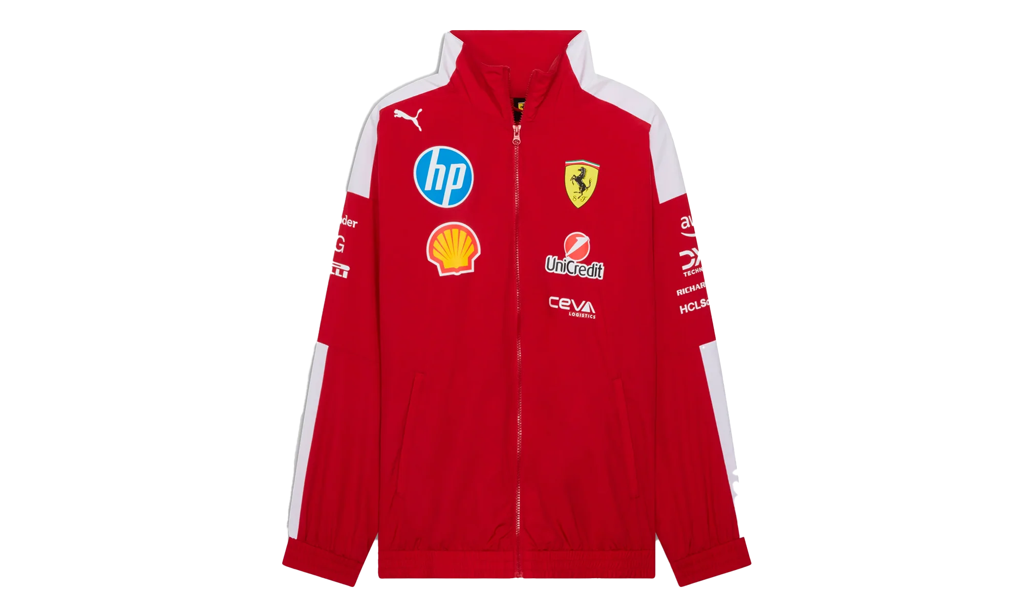 SCUDERIA FERRARI 2025 DRIVERS T7 OVERSIZED JACKET "Dark Cherry" 713572 01