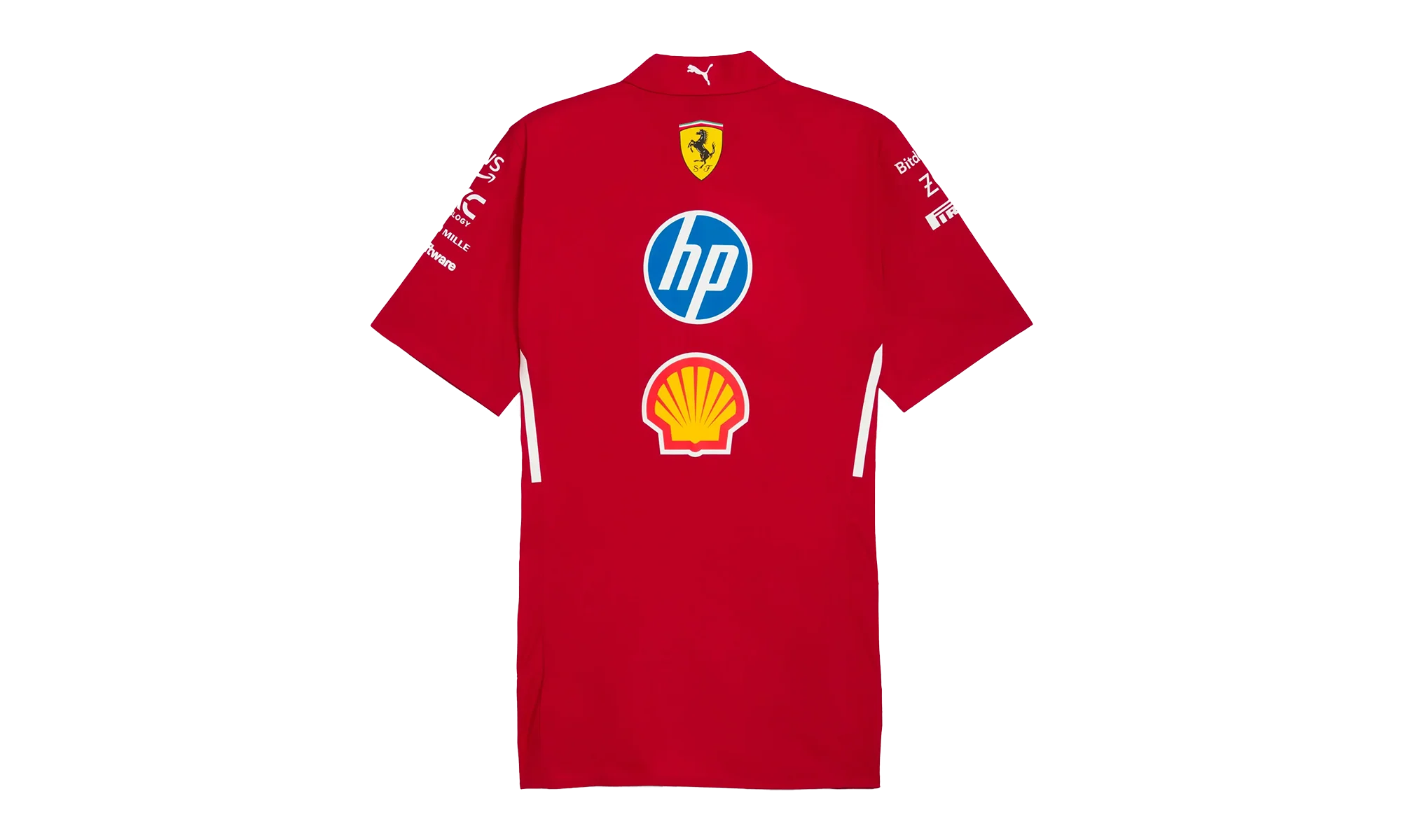 Scuderia Ferrari 2025 Team Shirt "Dark Cherry" 763943 01 - Image 2