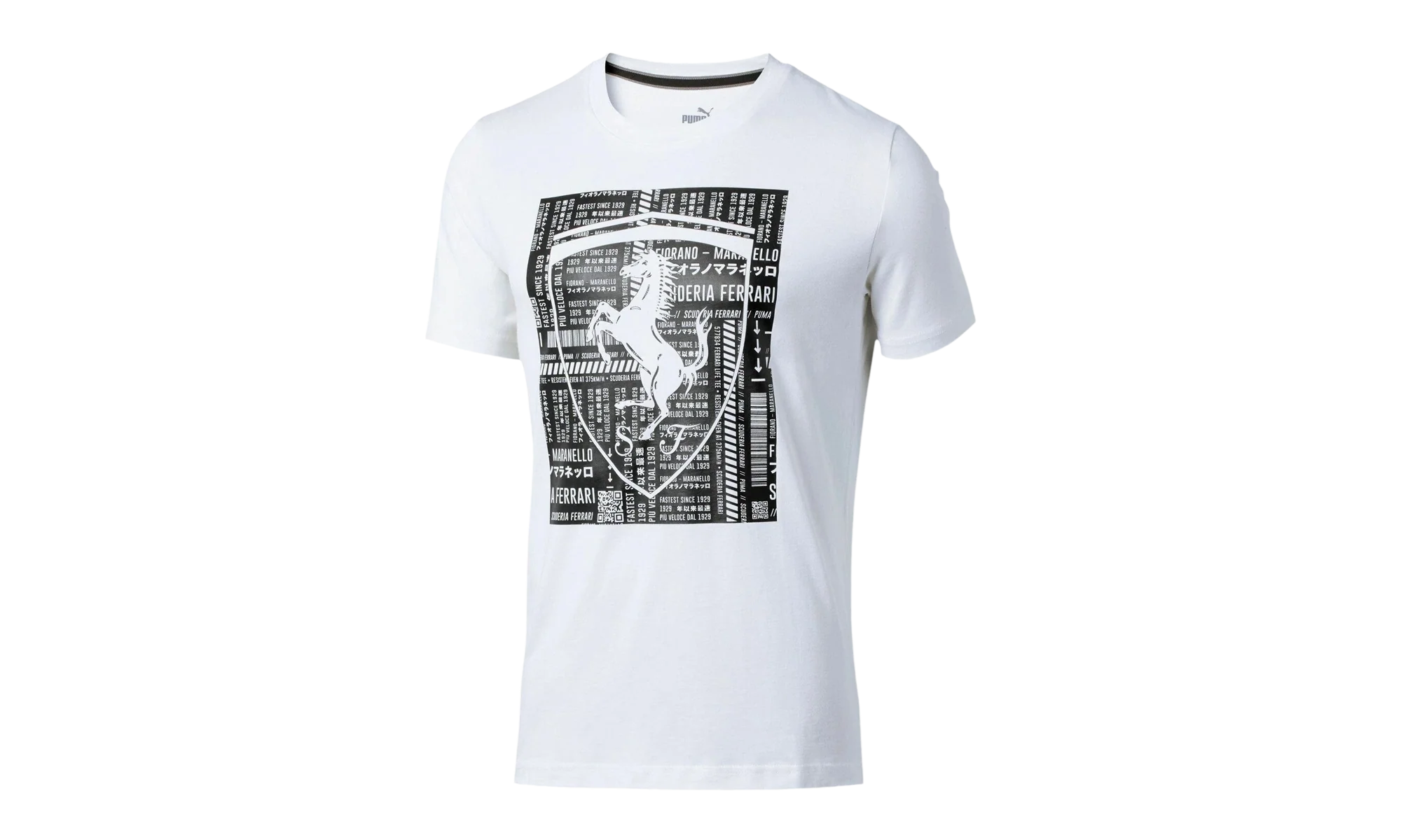 Scuderia Ferrari Big Shield Tee "Puma White" 577854 03