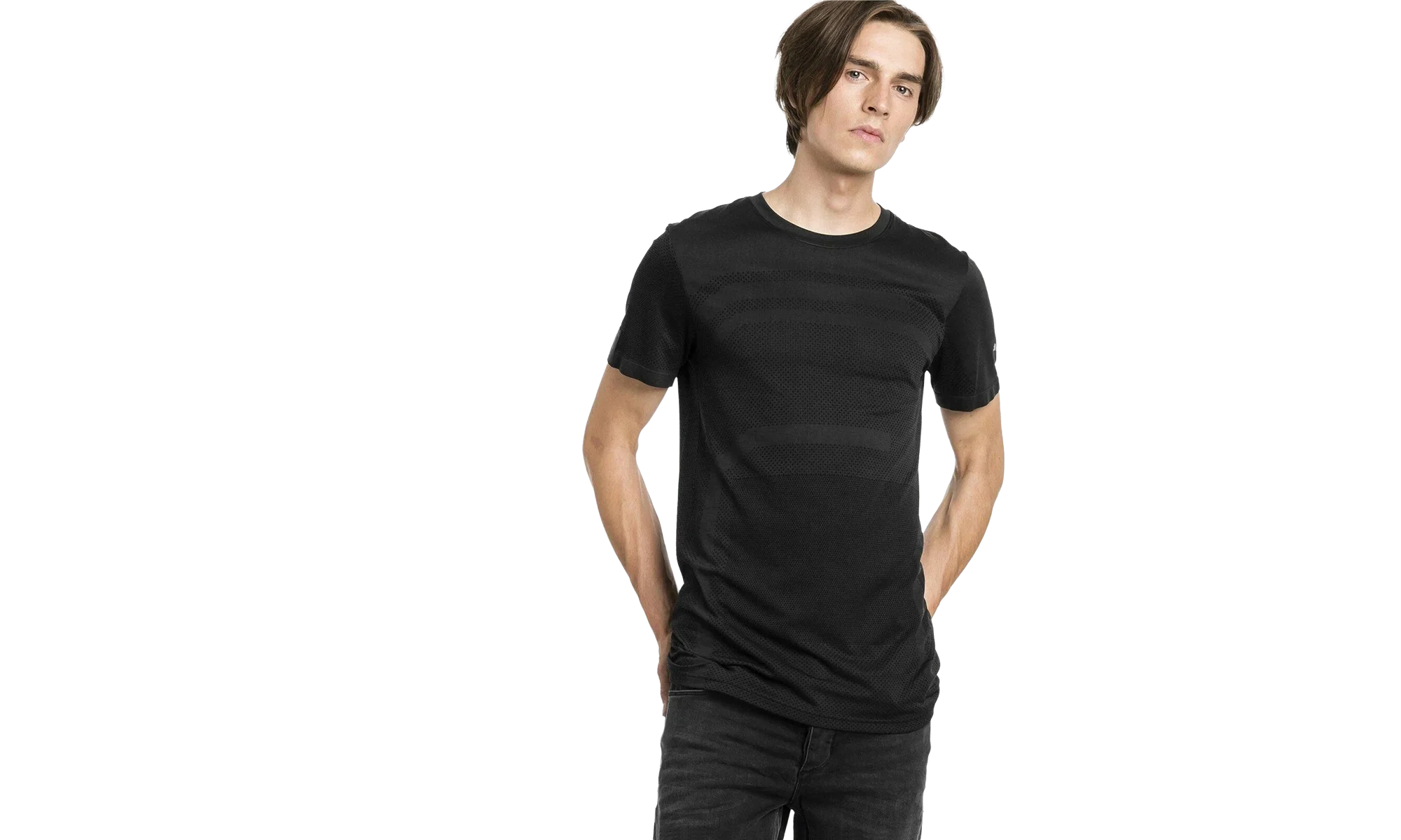Scuderia Ferrari Evoknit Tee "Black" 577842 01 - Image 2
