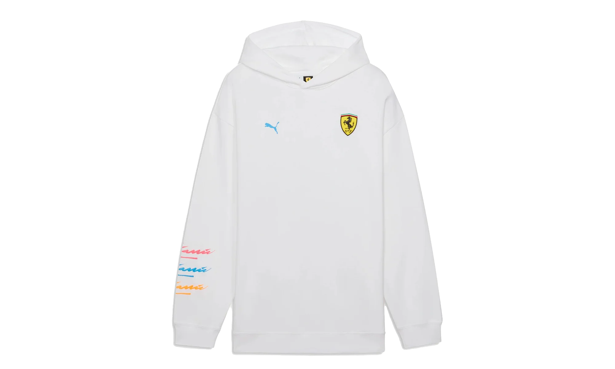 Scuderia Ferrari Special Edition Miami Hoodie "White" 633409 03