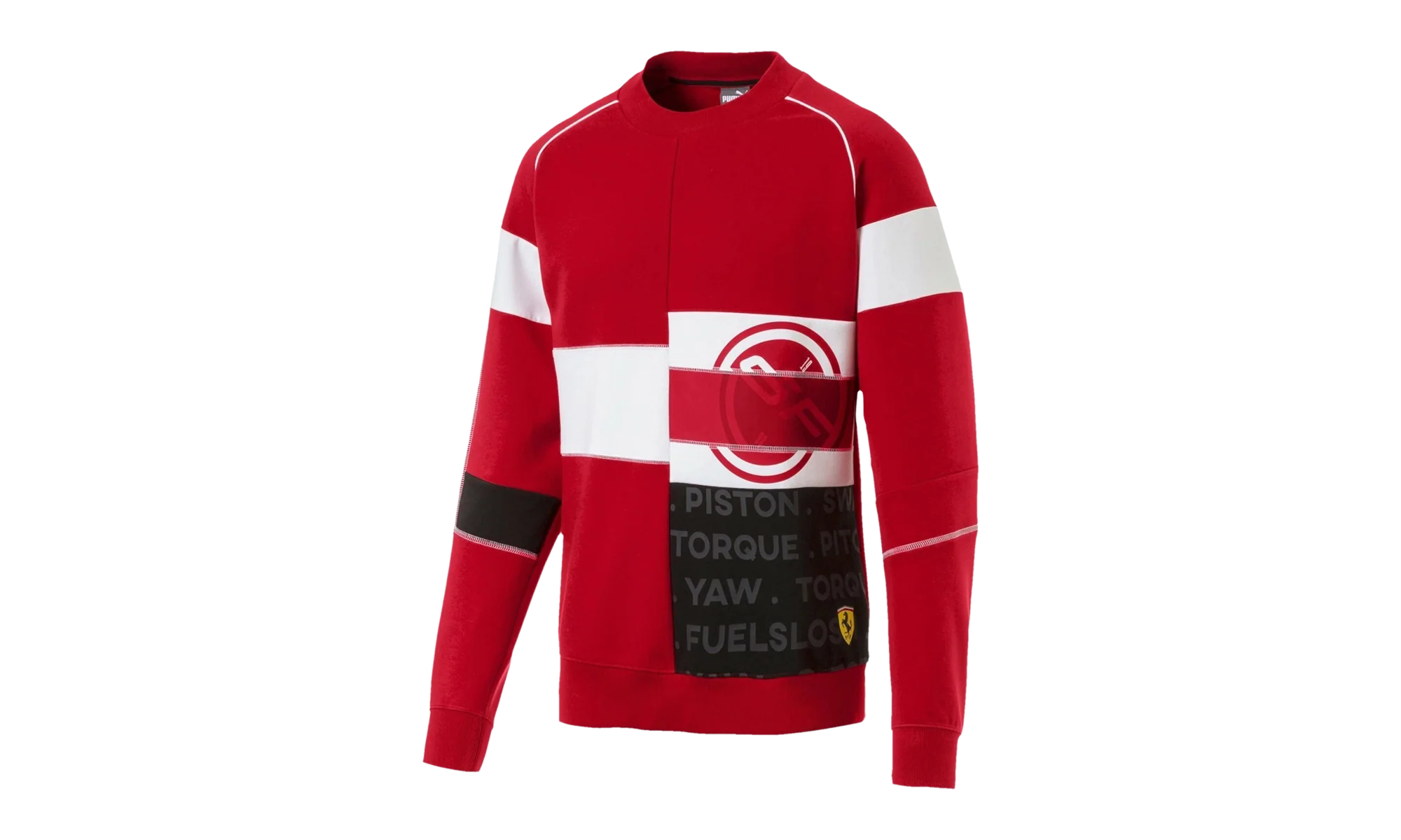 Scuderia Ferrari Street Crewneck Sweatshirt "Rosso Corsa" 577817 01