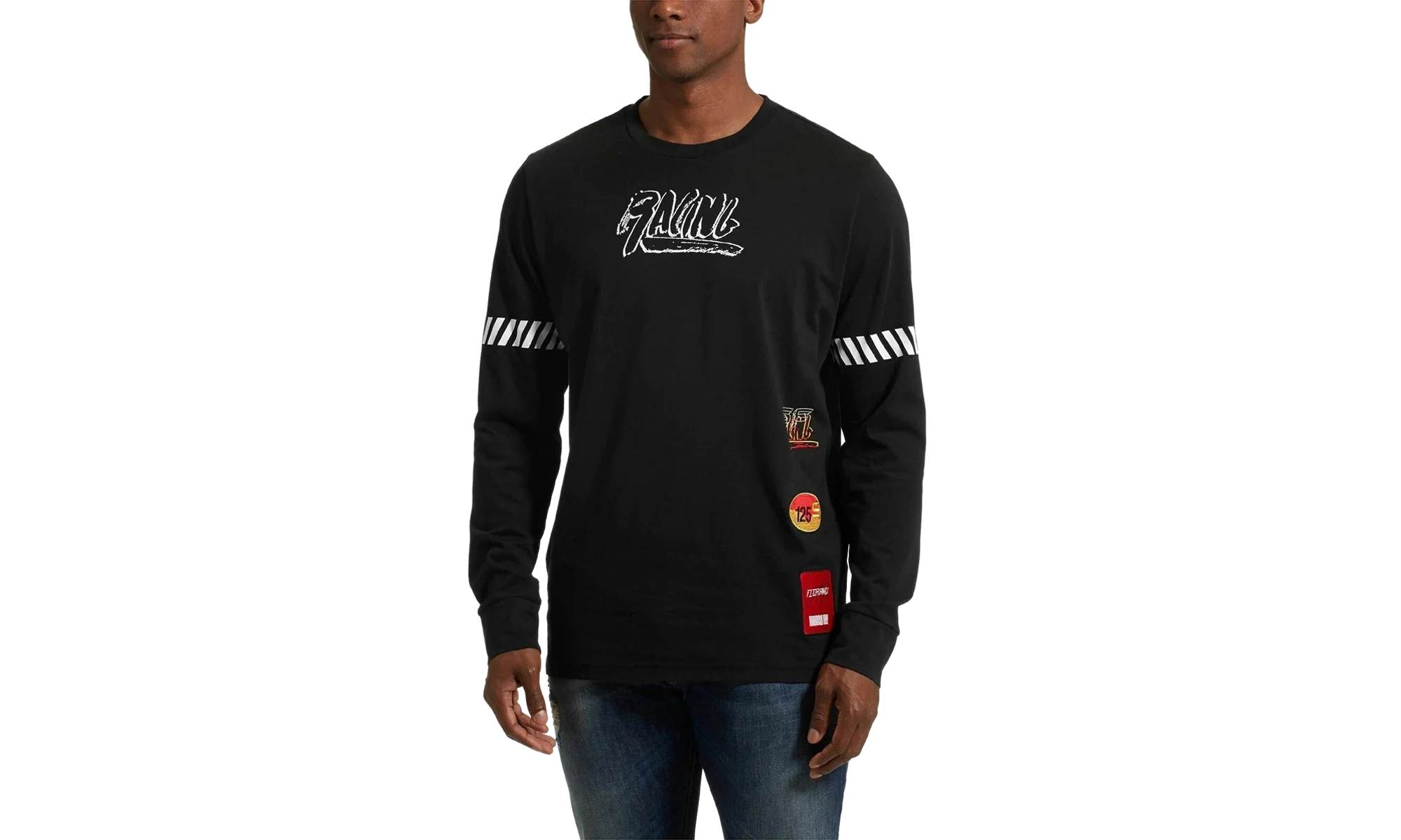 Scuderia Ferrari Street Long Sleeve Tee "Puma Black" 577217 02