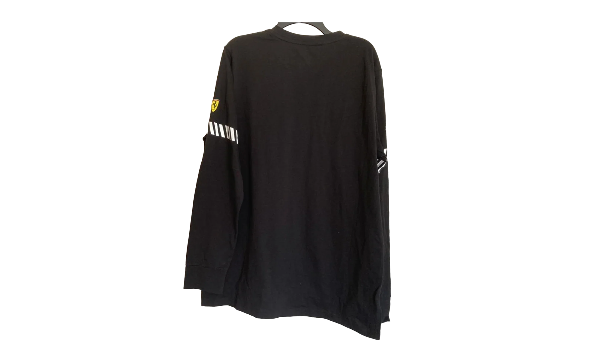 Scuderia Ferrari Street Long Sleeve Tee "Puma Black" 577217 02 - Image 2