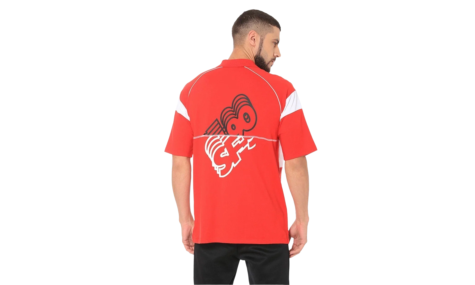 Scuderia Ferrari Street Polo "Rosso Corsa" 577819 01 - Image 2