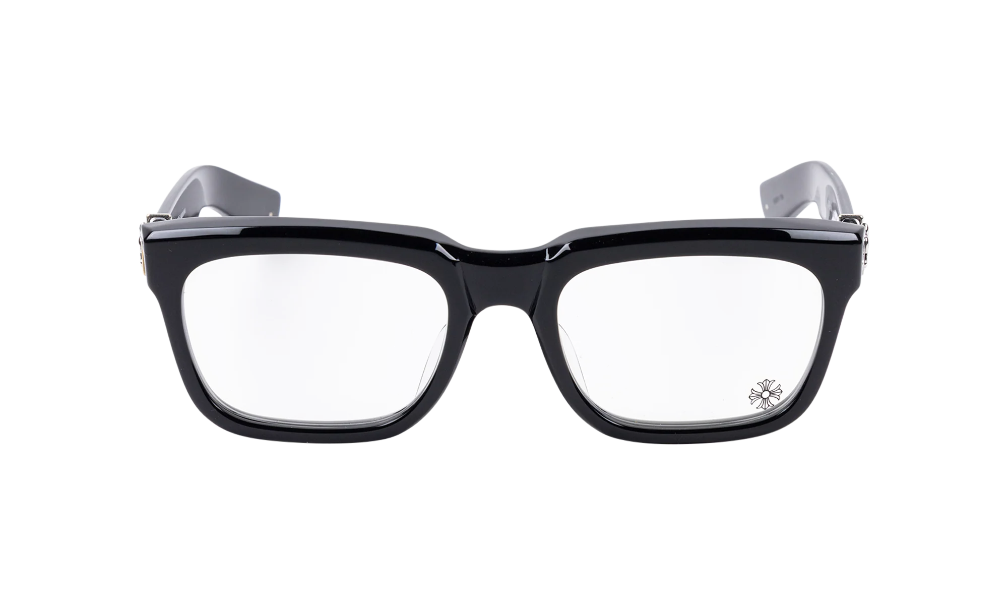 SEE YOU IN TEA GLASSES "Black - Silver Hardware" CHRM0428