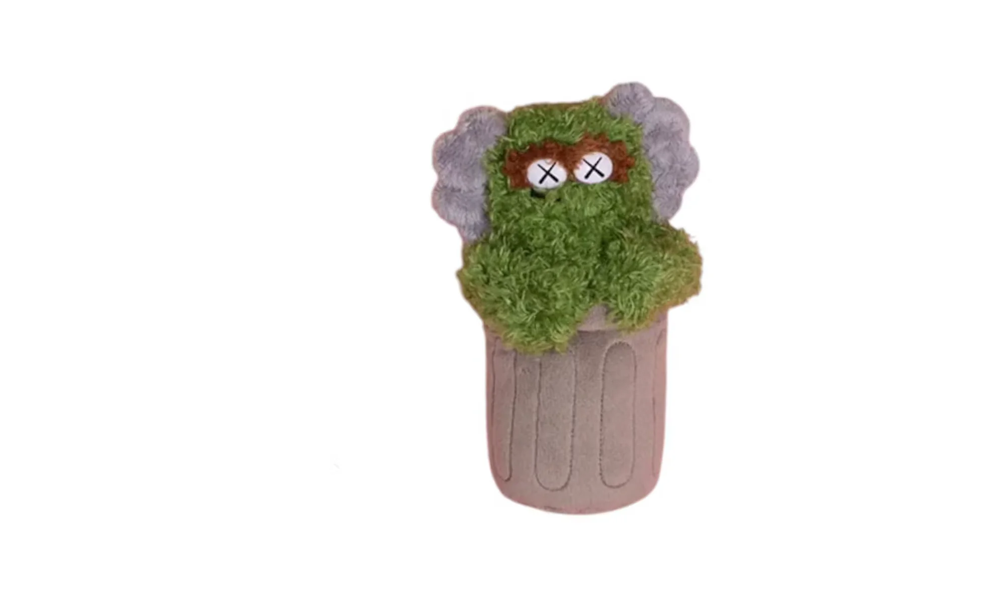 Sesame Street Water Parade Oscar the Grouch Plush "Green" KAWS202454