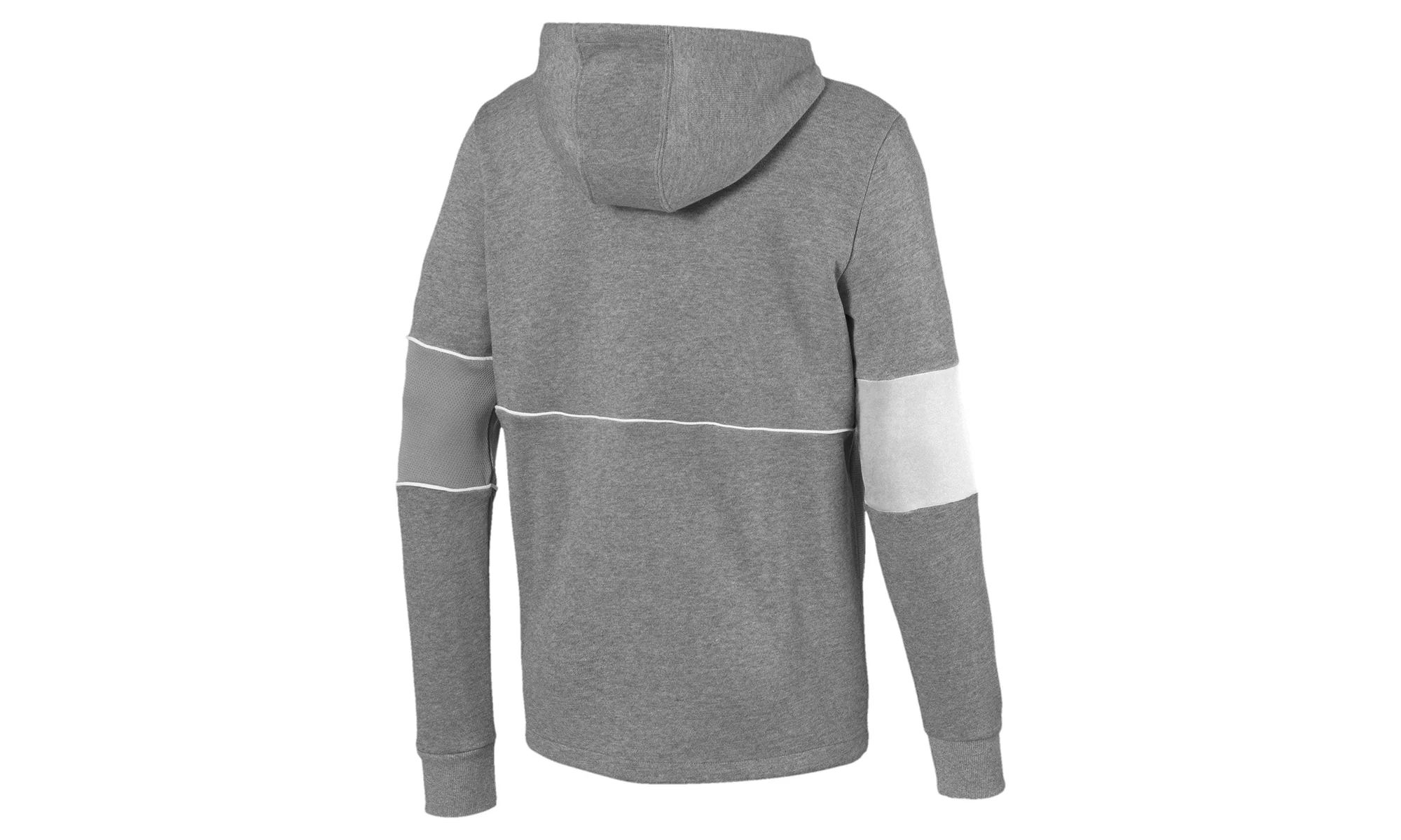 SF Ferrari Motorsport Hooded Sweat Jacket "Medium Gray Heather" 577825 03 - Image 2