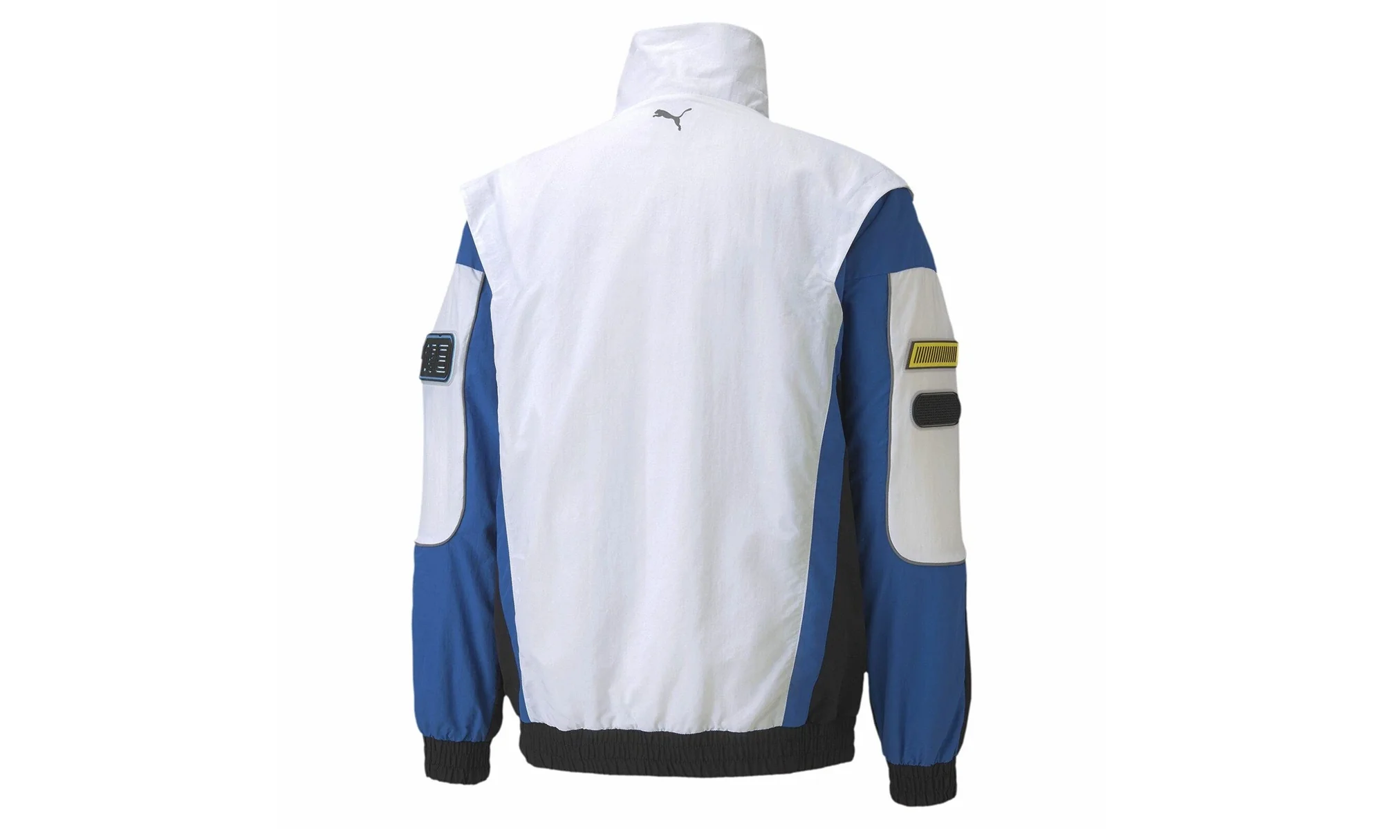 SF Ferrari Race Street Woven Jacket "Puma Black / Royal Blue / White" 597939 02 - Image 2