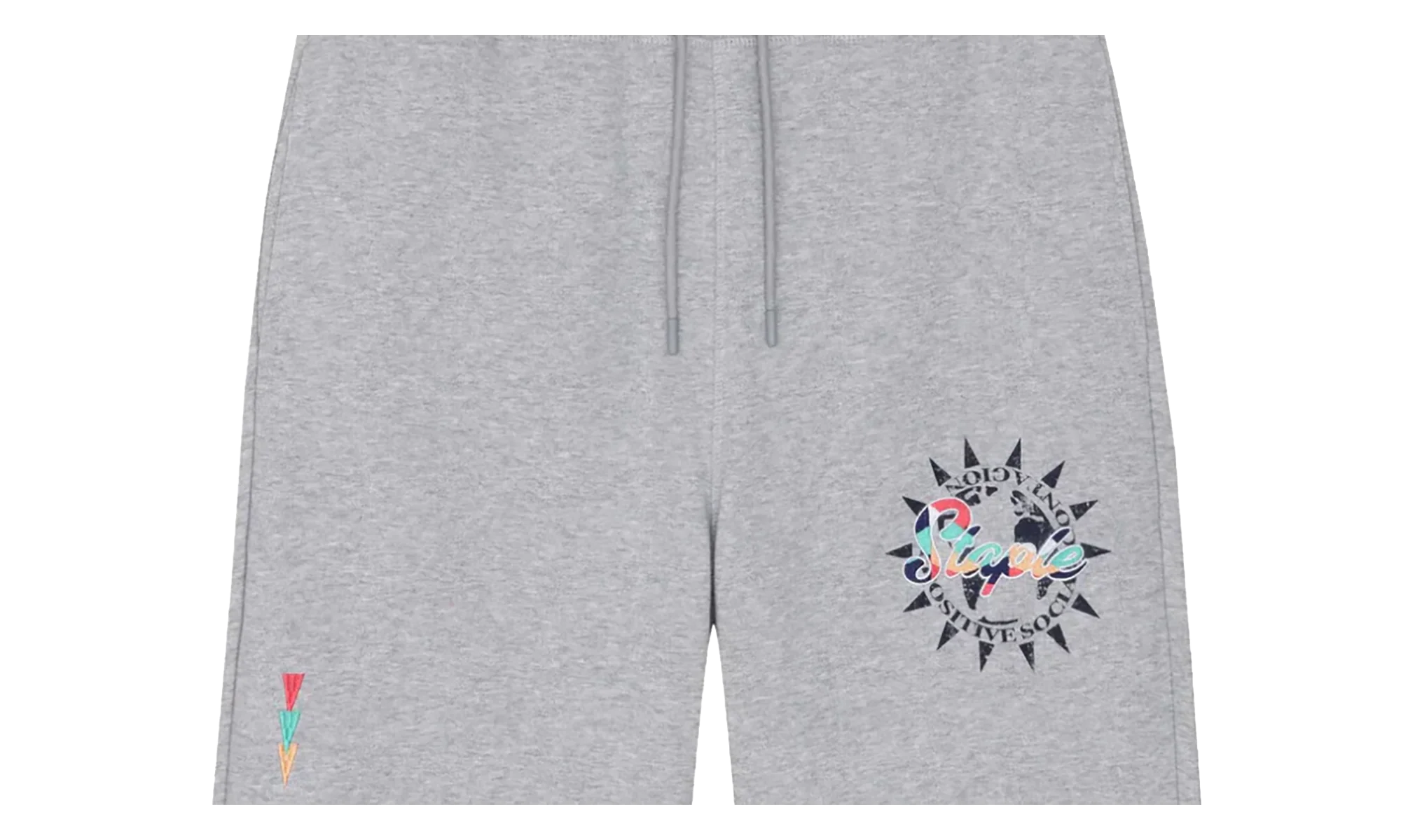 Shadyside Embroidered Sweatshort "Heather Grey" 9DE928A3 - Image 2