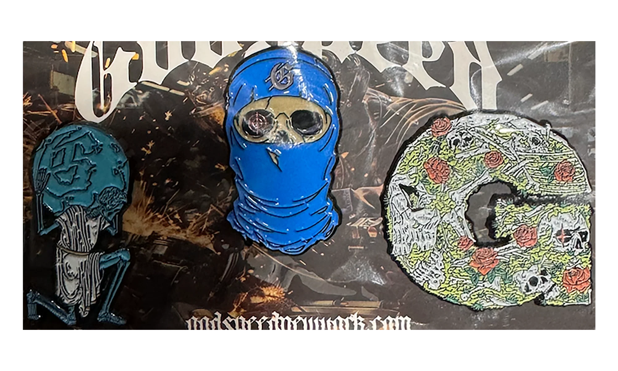 Shiesty Pins (3 Pieces) "Multicolor" GS047 - Image 2