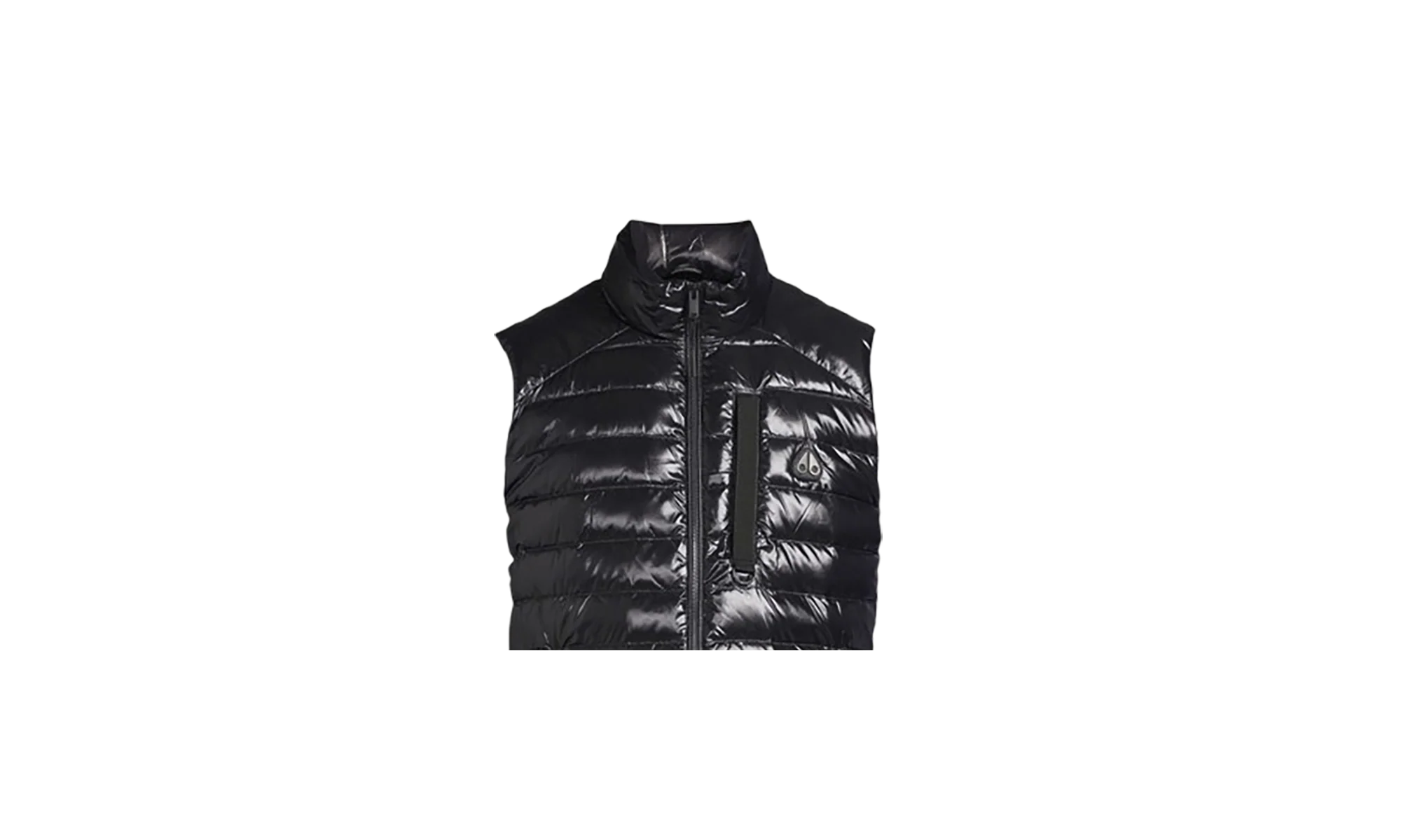 Shiny Atrium Vest "BLACK" M35MV467H 292 - Image 2