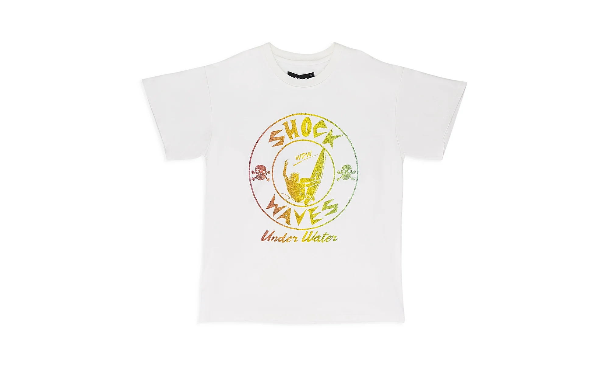 Shock Waves Jersey T-Shirt "White" 11100280001