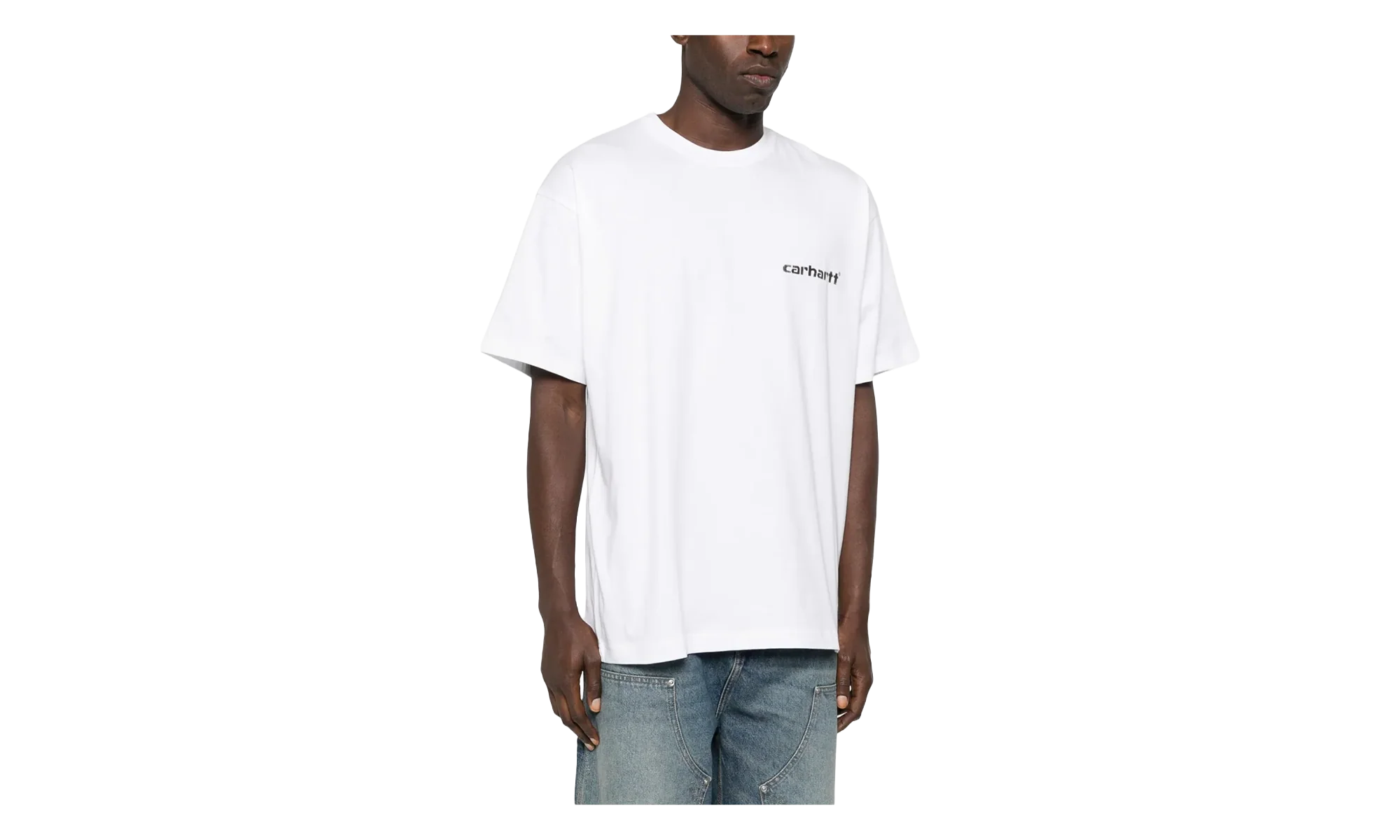 Short-Sleeve Caps T-Shirt "White" I036012 02XX - Image 2
