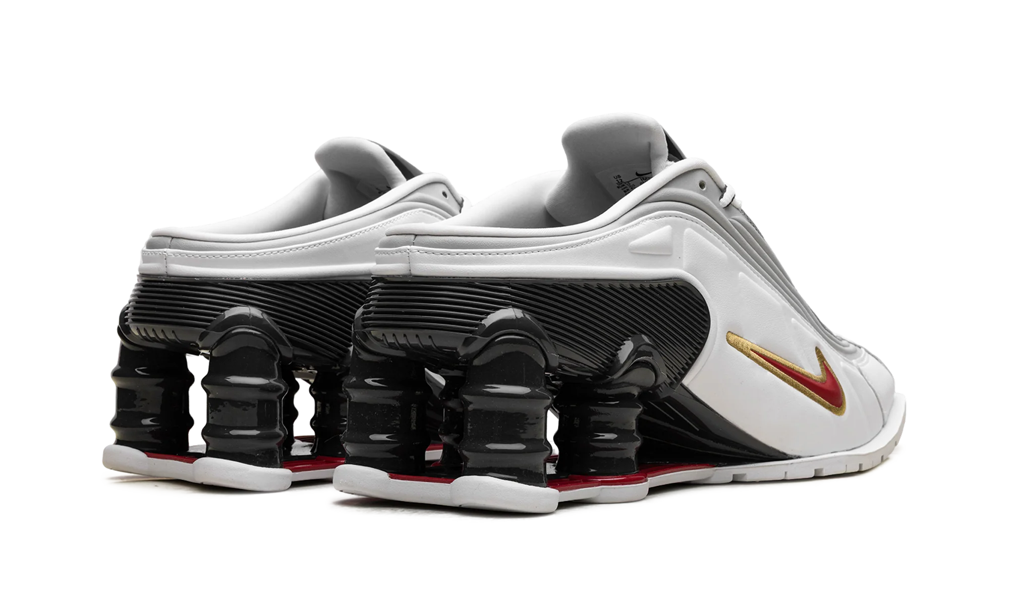 Shox MR4 Mule "Martine Rose Metallic Platinum Varsity Red" IM5420 100 - Image 3