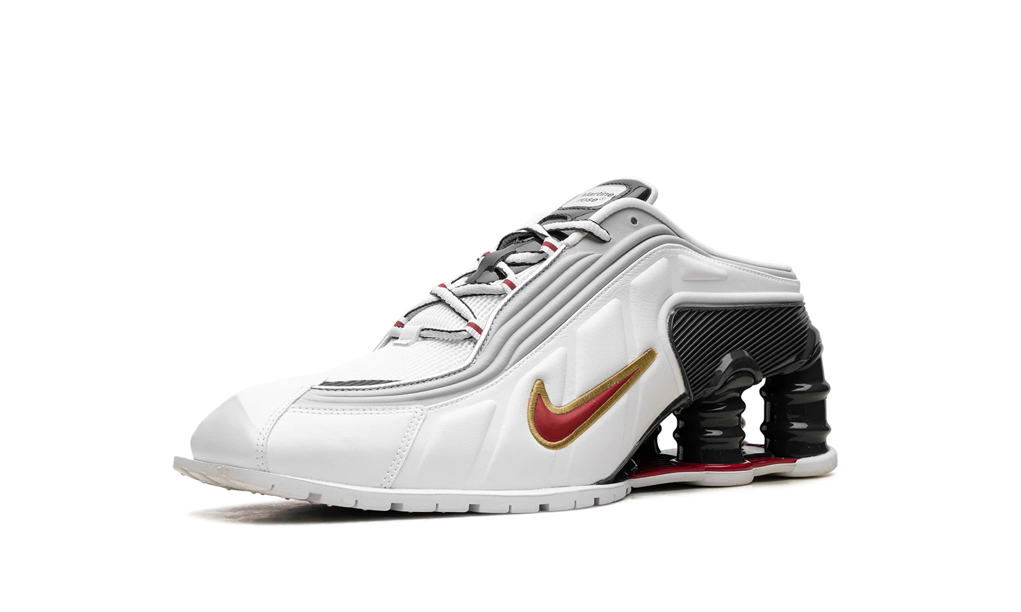 Shox MR4 Mule "Martine Rose Metallic Platinum Varsity Red" IM5420 100 - Image 4