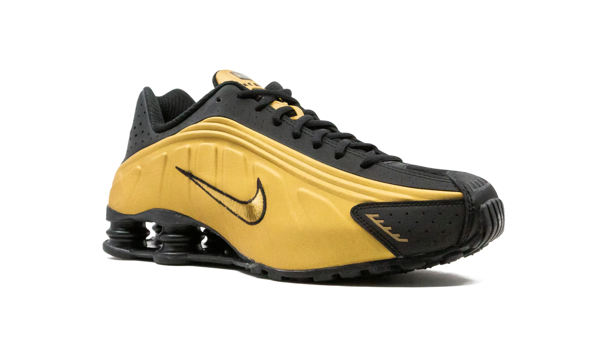 Shox R4 "Metallic Gold" 104265 702 - Image 7
