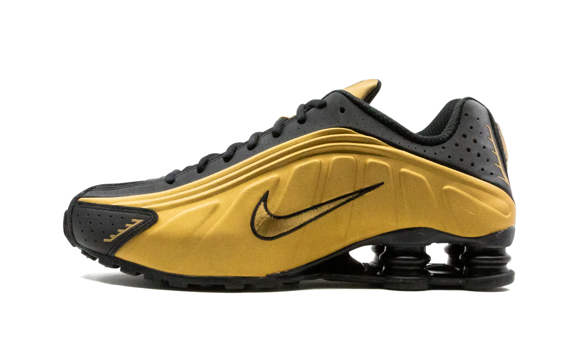 Shox R4 "Metallic Gold" 104265 702 - Image 9
