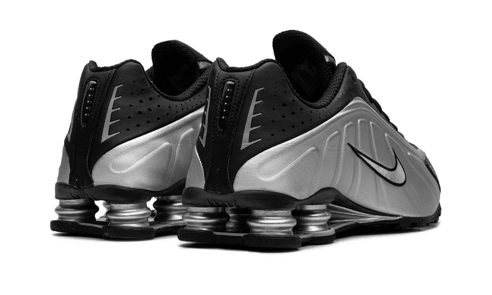 Shox R4 "Metallic Silver / Black" HQ1988 007 - Image 3